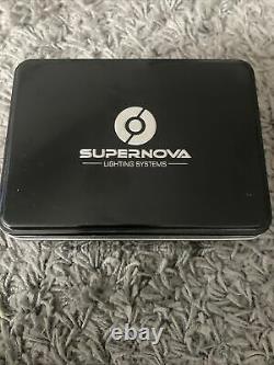 Supernova M99-pure E8 6v / 8w 500 Lumens 160 Lux Front E-bike Light Noir Nouveau