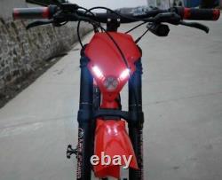 Triad Txcf All-road Ebike Electric Bike Vtt 2x2 Awd All Wheel Drive Fibre De Carbone