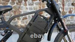 Triad Txcf All-route Ebike Vélo Électrique Vtt 2x2 Awd Transmission Intégrale En Fibre De Carbone