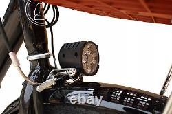 Tricycle Électrique Noir 18'' 500w Cadre En Acier 48v 3 Roues Électrique Ebike Trike