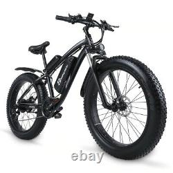 Vélo De Montagne Électrique 1000w 26inch 4.0 Fat Tire City Ebike 48v 17ah