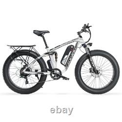 Vélo Électrique 26 48v/13ah Cyrusher 750w Suspension Complète Vélo De Montagne E-bike Us