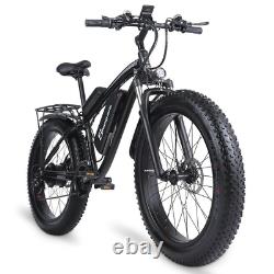 Vélo Électrique 48v 1000w 4.0 Fat Tire Ebike 26 Pouces 40km/h 17ah Vélo Électrique