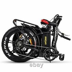 Vélo Électrique 750w Addmotor M-140 R7 Pliage Step-thru Ebike 20fat Tire