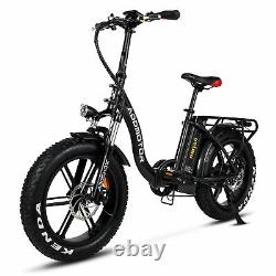 Vélo Électrique 750w Addmotor M-140 R7 Pliage Step-thru Ebike 20fat Tire