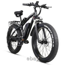 Vélo Électrique De Montagne 26'' E-mtb 17ah Ebike 48v 1000w Alliage E-bicycle