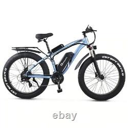 Vélo Électrique De Montagne 26'' E-mtb 17ah Ebike 48v 1000w Alliage E-bicycle