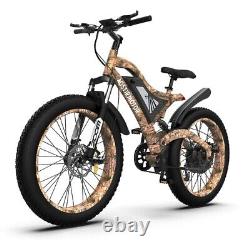 Vélo Électrique De Montagne Ebike 26 1500w 48v/15ah Batterie Fat Tire E-bike