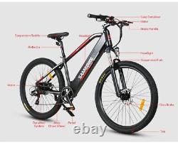 Vélo Électrique Ebike 27.5inch 48v 500w Adultes E-bicycle 48v13a Batterie Amovible