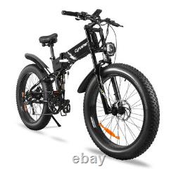 Vélo Électrique Pliant 26 Fat Tire 750w 52v/17ah Vélo Tout-terrain E-bike Mtb