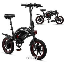 Vélo électrique pliable DYU D3F pour adultes et adolescents, vélo de ville pour les navetteurs.